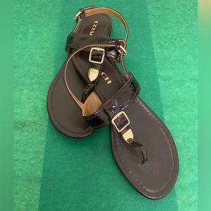 Never Worn Coach Cassidy sandals size 8